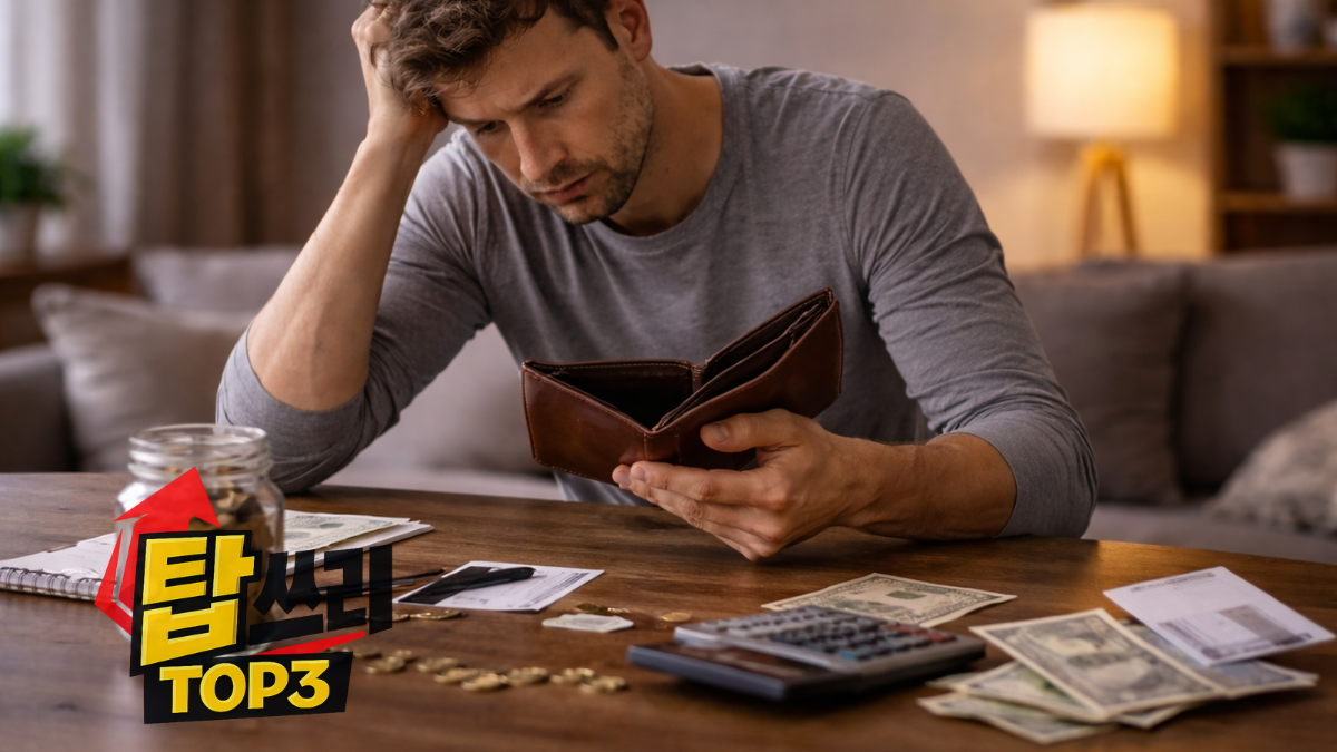 비상금이 항상 사라지는 이유 탑쓰리(TOP3)