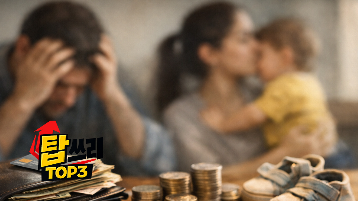 가족때문에 지출이 폭증하는 순간 탑쓰리(TOP3)