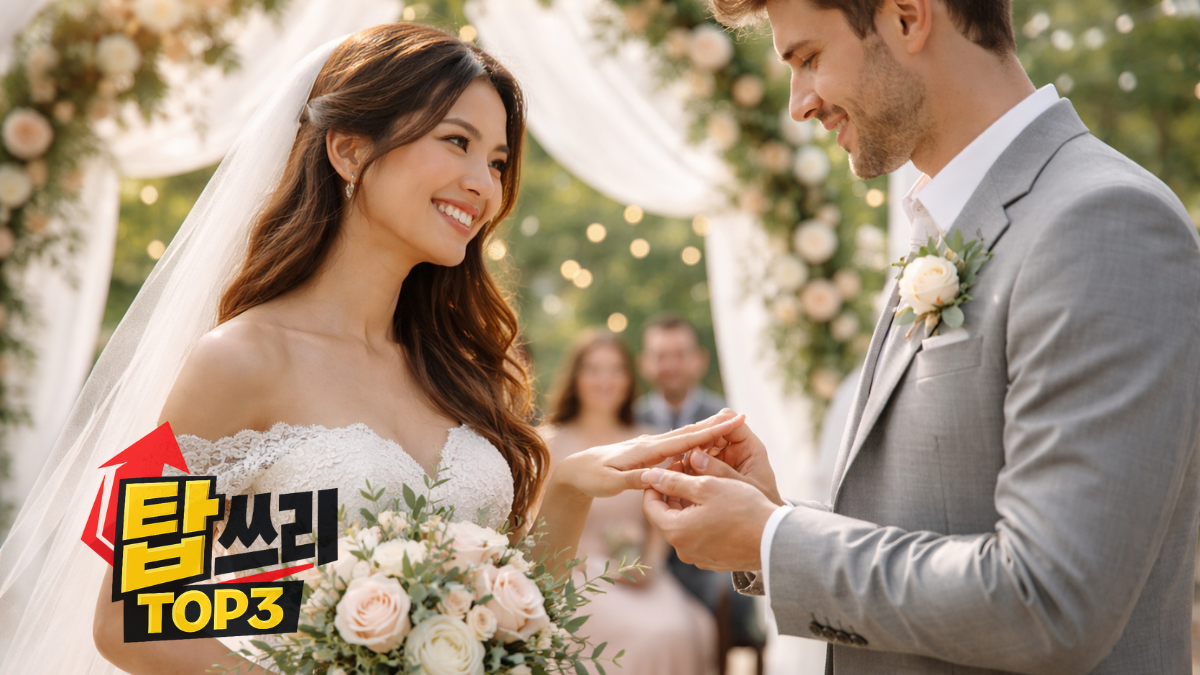 결혼을 앞두고 반드시 준비해야 할 것 탑쓰리(TOP3)