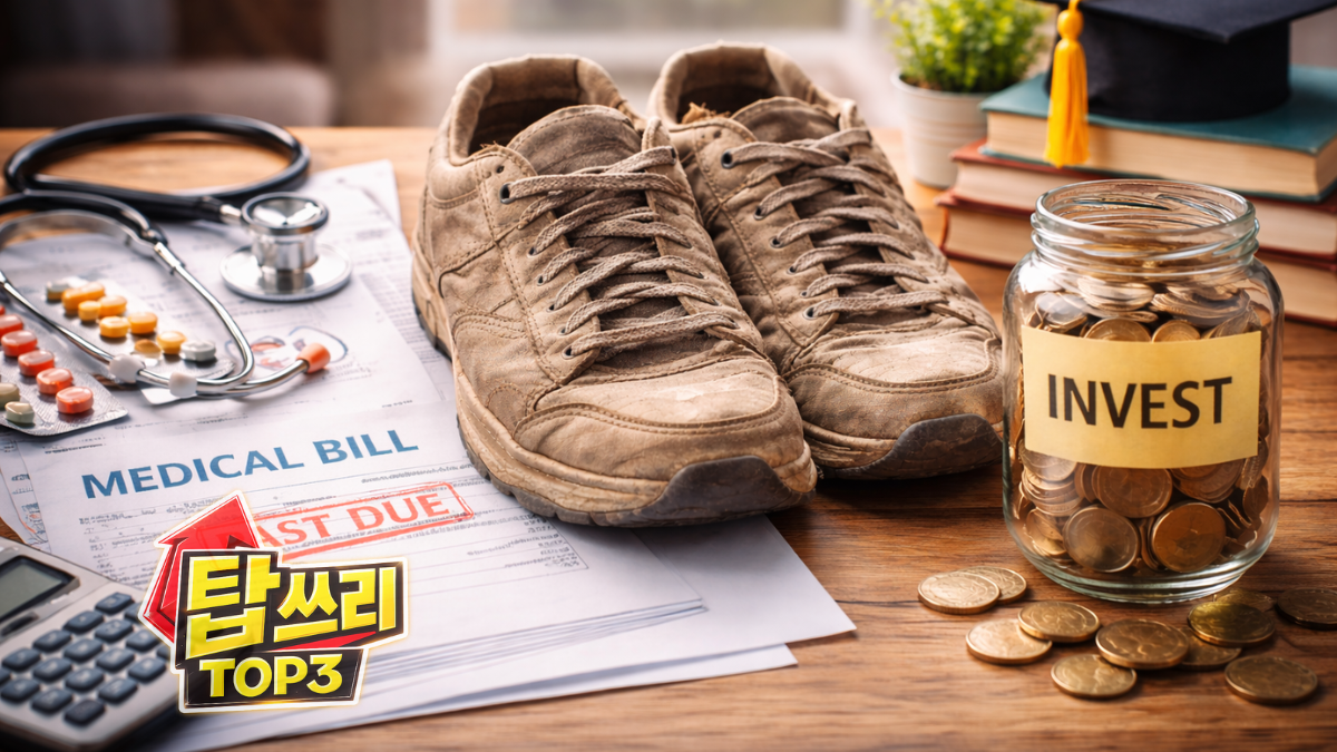 절대 아끼면 안되는 지출 탑쓰리(TOP3)