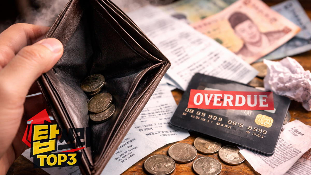 돈이 모이기도 전에 망하는 이유 탑쓰리(TOP3)