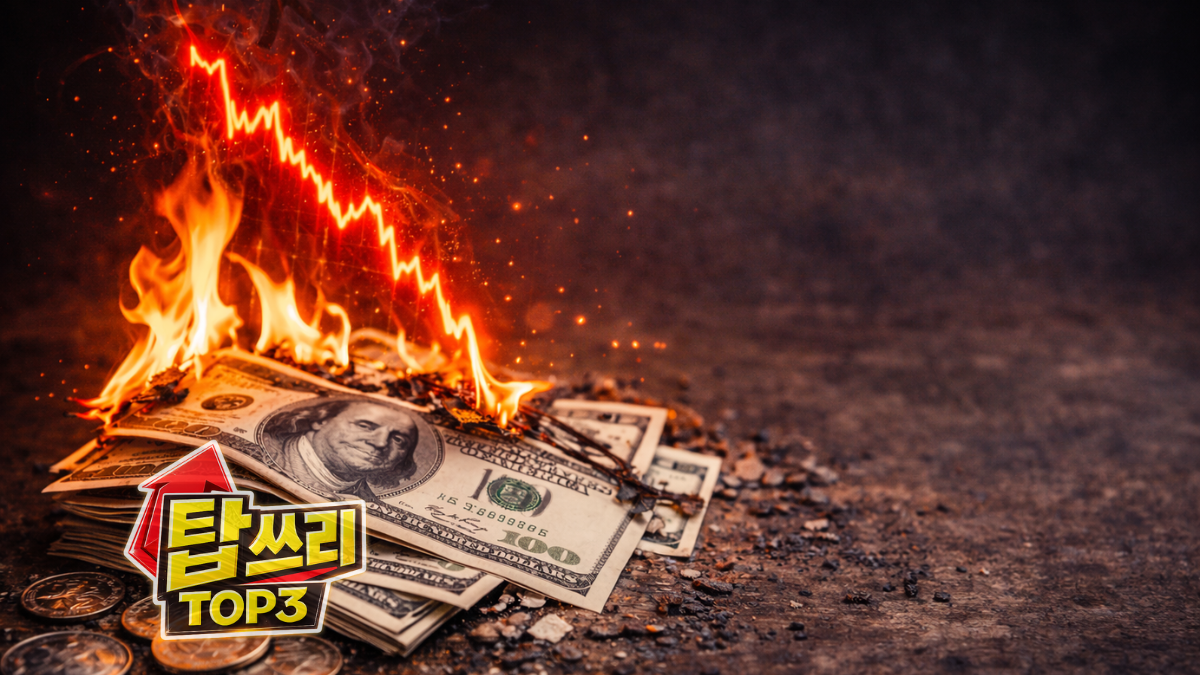 재테크하면 오히려 돈을 잃는 이유 탑쓰리(TOP3)